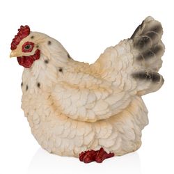 Alpine Polyresin White 8 in. Statuary