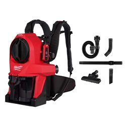 Milwaukee Fuel 1 gal Cordless Backpack Vacuum Tool Only