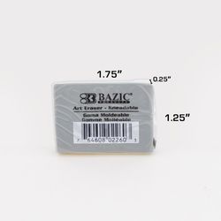 Bazic Products Gray Pencil Eraser 1 pk