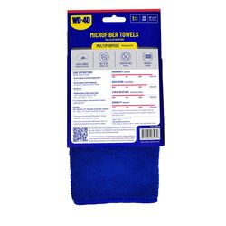 WD-40 14 in. L X 14 in. W Microfiber Auto Cleaning Cloth 1 pc