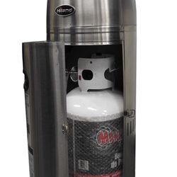 Hiland 48000 BTU Propane Metal Modern Patio Heater 15 sq ft
