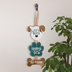 P Graham Dunn 11 in. H X 5 in. L Multicolored Wood String Sign