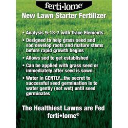 Ferti-lome Lawn Starter Lawn Fertilizer For Multiple Grass Types 4000 sq ft