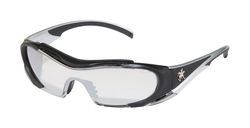 Safety Works Hellion Anti-Fog Safety Glasses Clear Lens Black Frame 1 pc
