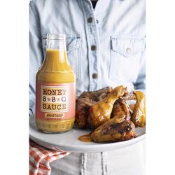Savannah Bee Company Mustard BBQ Sauce 16 oz