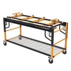 Metal Tech Scaffoldbench Steel Black/Yellow Scaffolding 1 pk