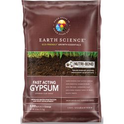 Earth Science Fast Acting Gypsum 5000 sq ft 25 lb
