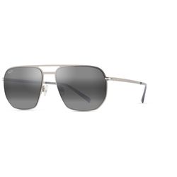 Maui Jim Sharks Cove Sunglasses Unisex Titanium Frame Neutral Gray Lens Polarized