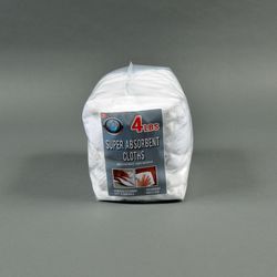 Sandler Brothers Recycled Terry Super Absorbent Cloths 4 pk