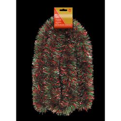 Holiday Trims 4 in. D X 10 ft. L Deluxe Deco Tinsel