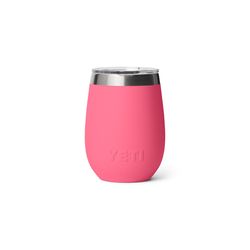 YETI Rambler 10 oz Tropical Pink BPA Free Ceramic Lined Wine Tumbler with MagSlider Lid
