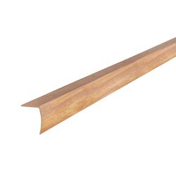 PROVA METAL DECOR 1.13 in. H X 1.13 in. W X 36 in. L Oak Aluminum Stair Edge