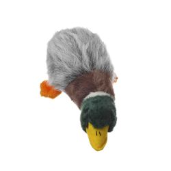 Multipet Migrators For Dog Multicolored Plush Mallard Dog Toy Large 1 pk