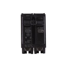 ABB Q Line 80 amps Plug In 2-Pole Circuit Breaker