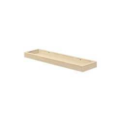 Dolle Loggia 1.6 in. H X 23.6 in. W X 5.9 in. D Oak Wood Floating Shelf