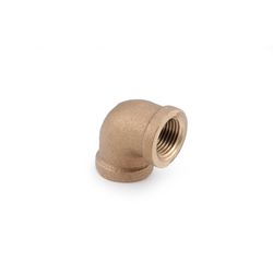 Anderson Metals 1-1/4 in. FIP in. X 1-1/4 in. D FIP Red Brass 90 Degree Elbow