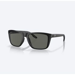 Costa Mainsail Sunglasses Black Frame Gray Lens Polarized Blue Light Blocking
