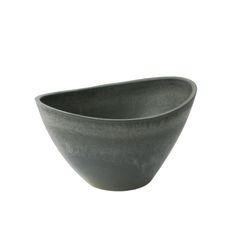Algreen 10 in. H X 12 in. W X 16 in. D Plastic Wave Planter Charcoal