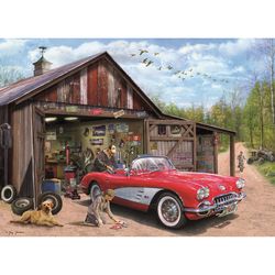 Eurographics Chevrolet Out of Storage Puzzles Multicolored 1000 pc