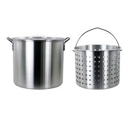 Chard Aluminum Deep Fryer W/Perforated Basket 42 qt