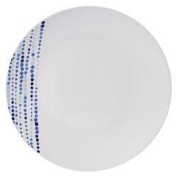 Studio Nova Austin White Porcelain Dinner Plate 11 in. D 4 pc