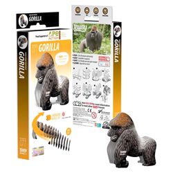 Safari Ltd. Eugy Gorilla 3D Puzzle Black