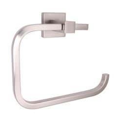 Huntington Brass Satin Nickel Silver Towel Ring Metal