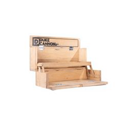 20 in. H X 23 in. W X 17 in. D Tan Wood Vintage Display Box