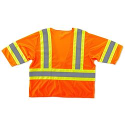 Ergodyne GloWear Reflective Two-Tone Safety Vest Orange S/M