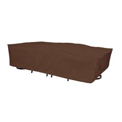 Living Accents 114 in. W Polyester Dining Set Cover