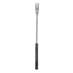 Swissmar Brown/Silver Stainless Steel/Wood Fondue Forks