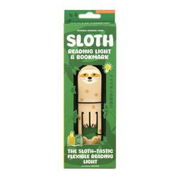 Gift Republic Sloth Reading Light and Bookmark 1 pk