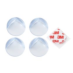 North States Toddleroo Clear Plastic Corner Cushions 4 pk