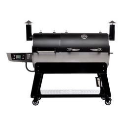 Recteq 1200 Wood Pellet WiFi Grill and Smoker Black/Silver