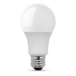Feit A19 E26 (Medium) LED Bulb Soft White 60 Watt Equivalence 4 pk