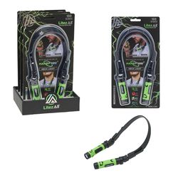 LitezAll Black/Green LED Rechargeable Neck Light