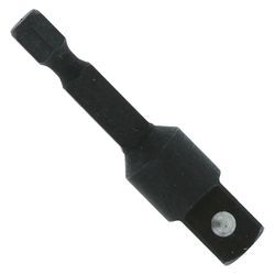 Diablo 2 in. L X 1/4 in. drive X 1/4 in. Square to Hex Socket Adapter 1 pc
