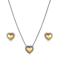 Montana Silversmiths Women's Trio of Hearts Jewelry Sets