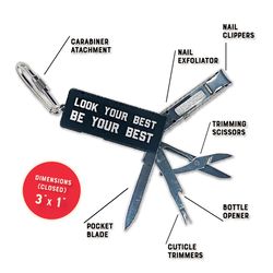 Lucky Jack Black Pocket Grooming Kit