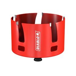 Diablo Demo Demon 4 in. Carbide Tipped Rough-In 2-3/8 in. L Hole Saw