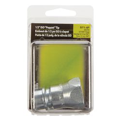 Apache Steel 1/2 in. D X 1/2 in. D Hydraulic Adapter 1 pk