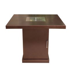 AZ Patio Heater 30 in. W Steel Modern Square Propane Fire Pit