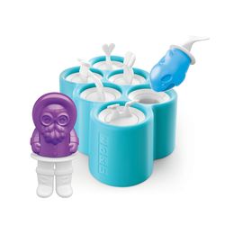 Zoku Blue ABS/Silicone Polar Popsicle Mold