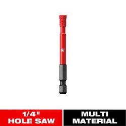 Diablo 1/4 in. Diamond Grit 5.52 in. L X 1/4 in. D Hole Saw