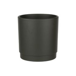 Syndicate Sales 5 in. H X 5 in. W X 5 in. D X 4.5 in. D Ceramic Planter Dark Camouflage