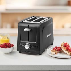 Cuisinart Plastic Black 2 slot Toaster 8 in. H X 7.25 in. W X 12 in. D