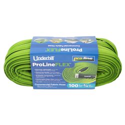 Underhill FLEX 3/4 in. D X 100 ft. L Heavy Duty Commercial/Professional Grade Flat Garden Hose