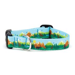 Up Country Multicolored Get Outdoors Nylon Dog Collar X-Small
