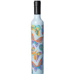 Vinrella Purple Butterfly 38 in. D Umbrella