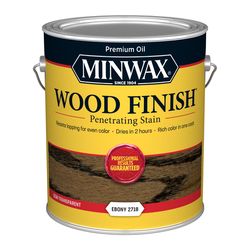 Minwax Wood Finish Semi-Transparent Ebony Oil-Based Penetrating Wood Stain 1 gal
